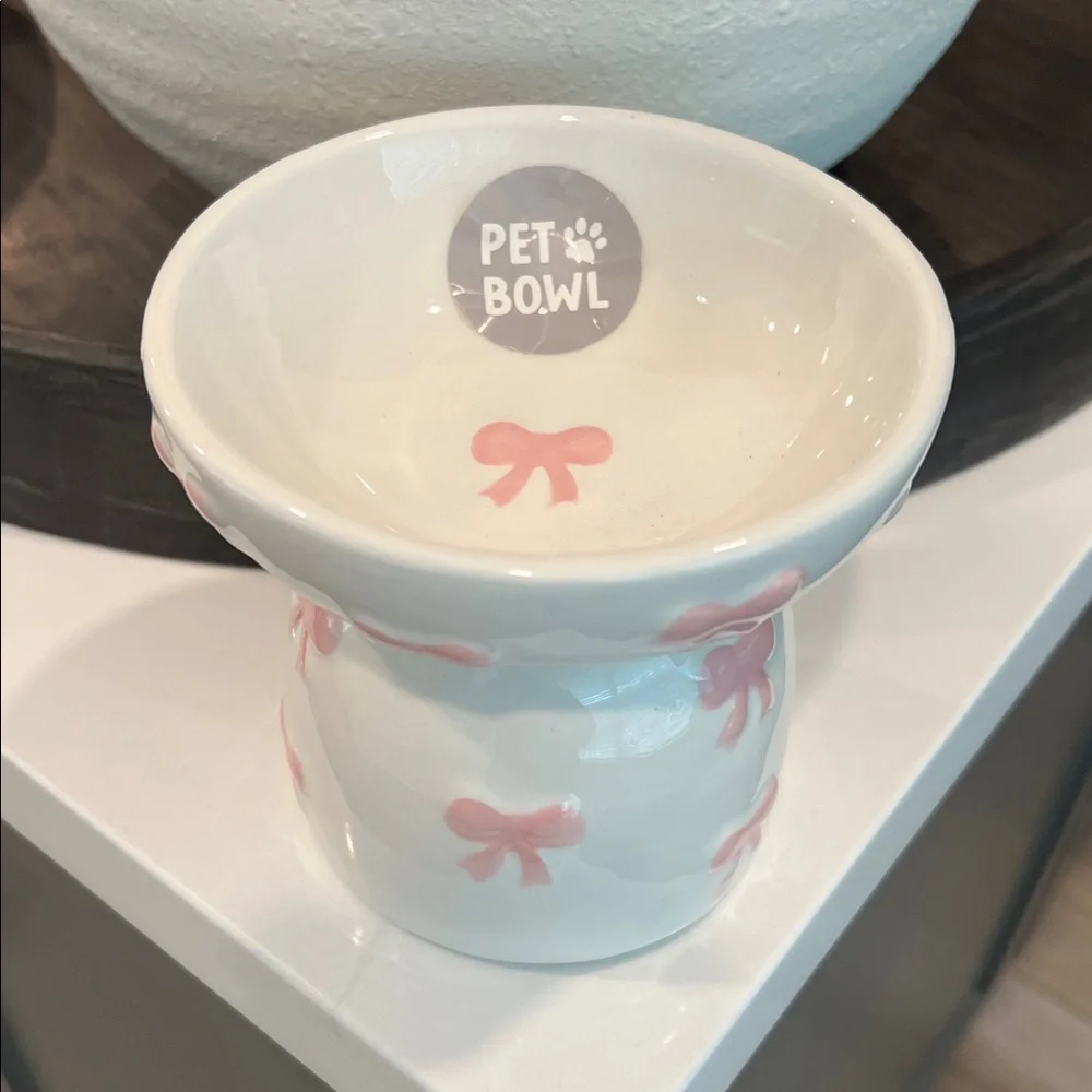 🎀🐾Cute!!! PET 🎀 BOWL...🐾